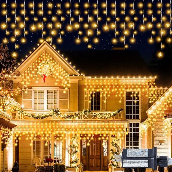 300l led icicle lights
