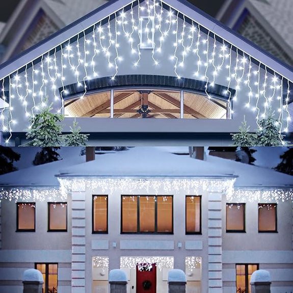 400 led icicle lights