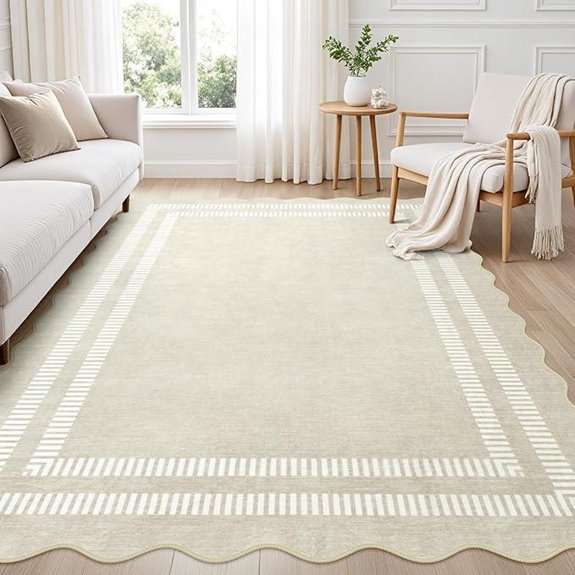 10 Best Nursery Rugs for 2026 (Soft & Safe for Little Feet) 6 5x7 beige washable rug