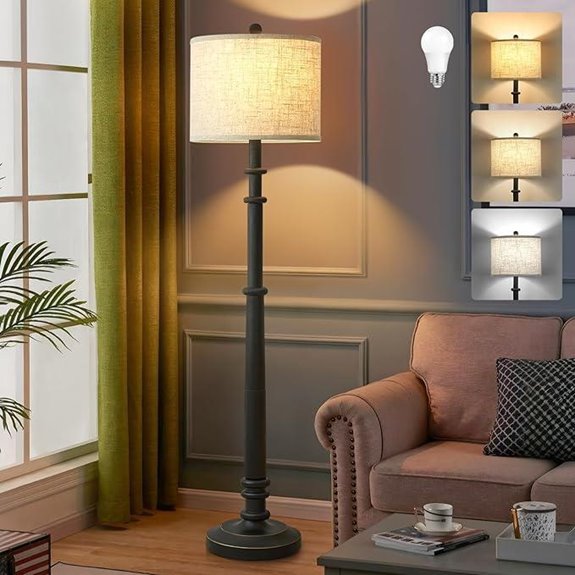 15 Best Floor Lamps for 2026 12 60 resin farmhouse lamp with adjustable color temperatures