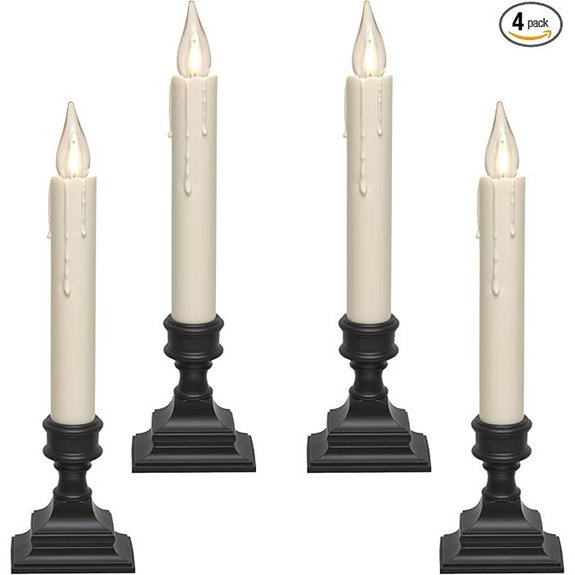 612 vermont led candles pack of four