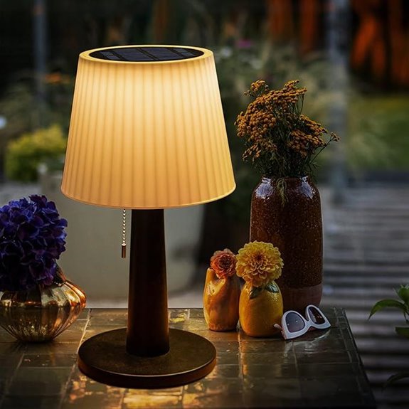 beautyard solar lamp with modes