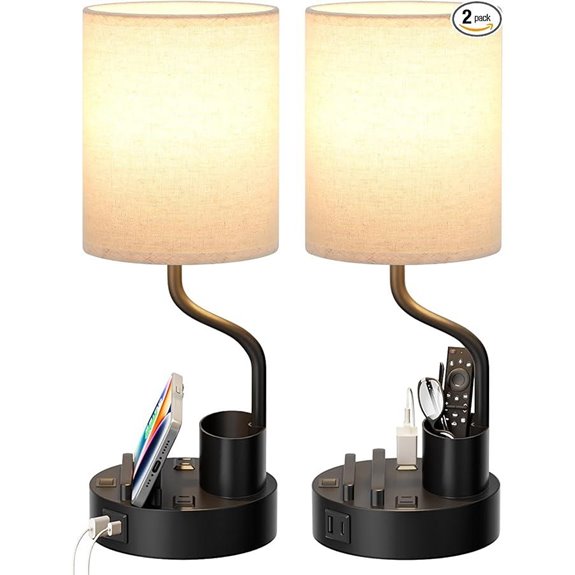 15 Best Bedside Lamps for 2026 6 bedside lamps with usb charging