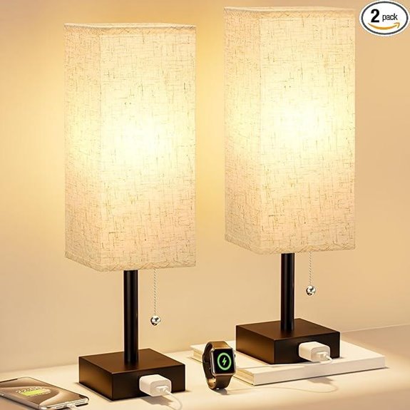 15 Best Bedside Lamps for 2026 12 bedside lamps with usb ports