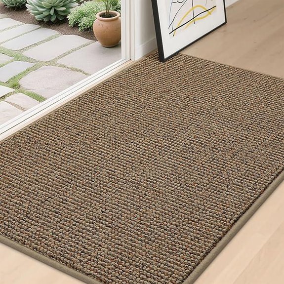 15 Best Entryway Rugs for 2026 (Welcome Guests in Style) 5 beige dirt trapper mat