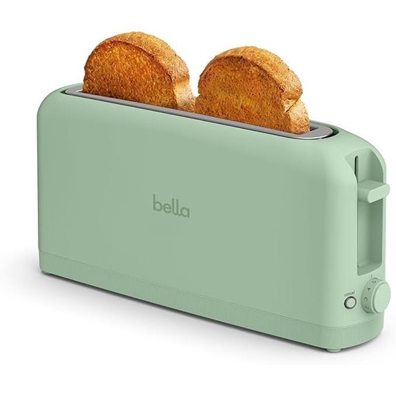 bella 2 slice slim toaster 6 shade settings