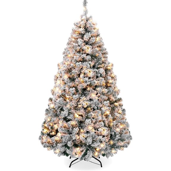 best choice 6ft snow flocked tree