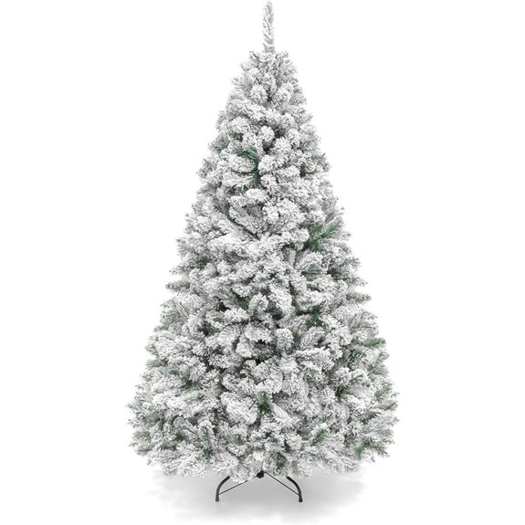 best choice 6ft tree flocked