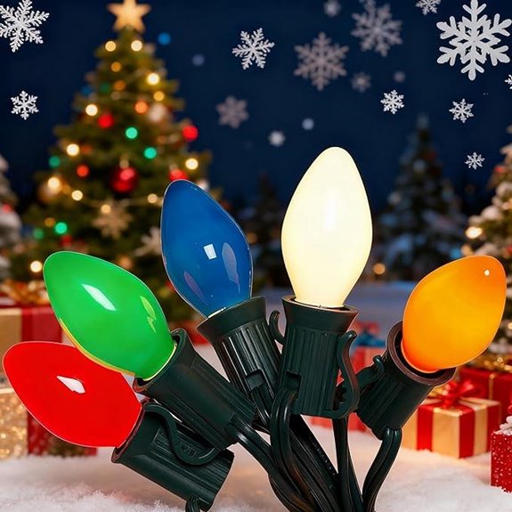 c7 led colorful lights