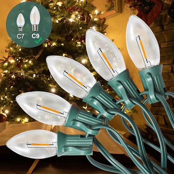 c9 50ft waterproof lights