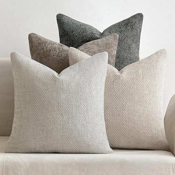 5 Best Sofa Pillows for 2026 5 chenille throw pillow covers 18x18