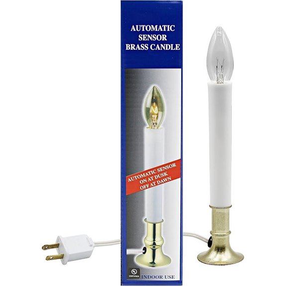 creative hobbies electric window candle lamp