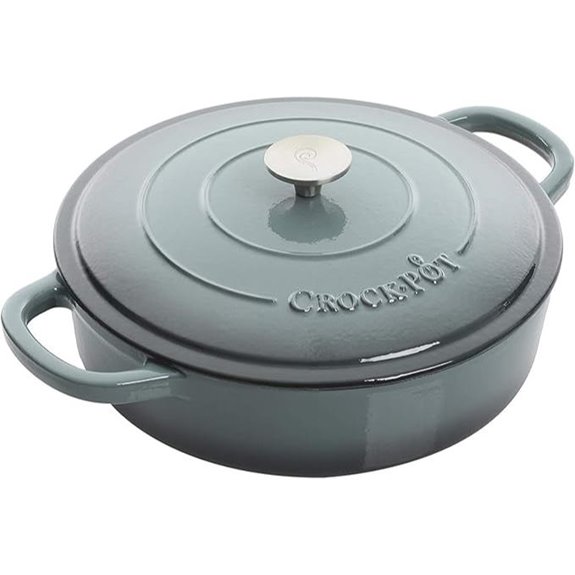 7 Best Enamel Pans for 2026 (Cook in Style) 13 crock pot braiser 5 quart