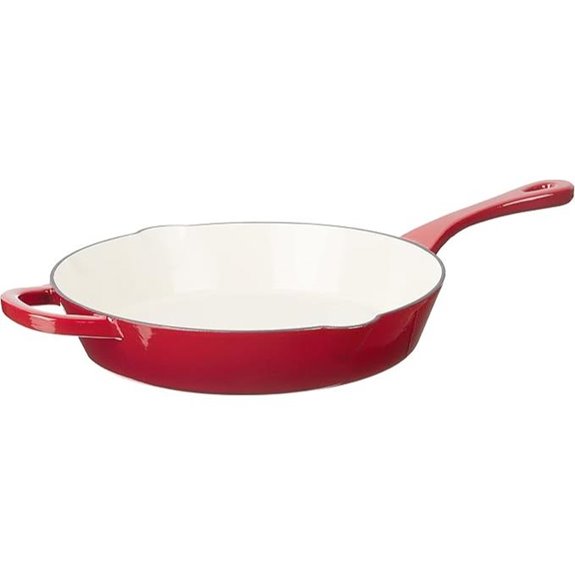 crock pot enamel skillet rounded