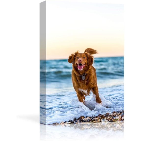 15 Best Canvas Prints for 2026 (Wall-Worthy Art) 6 custom canvas pet photo print framed 24x16 display