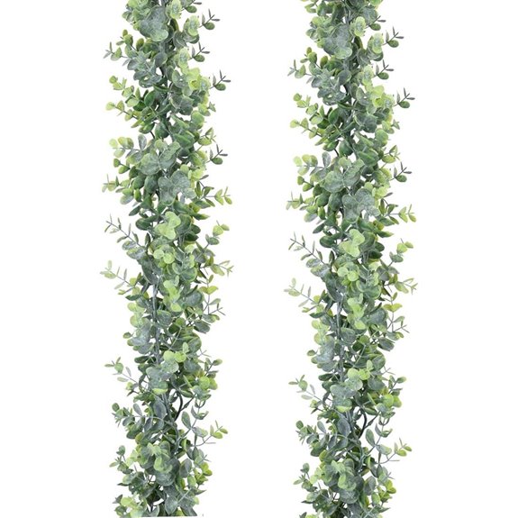 dearhouse faux eucalyptus garland 2 pack 6 feet