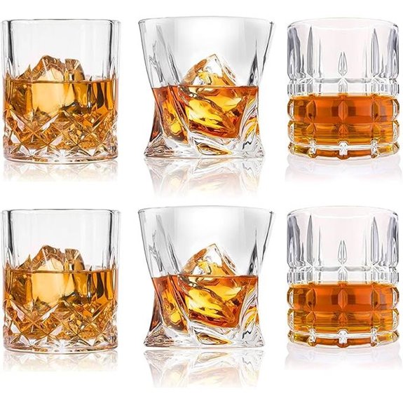 15 Best Old Fashioned Glasses for 2026 11 deecoo whiskey glasses set