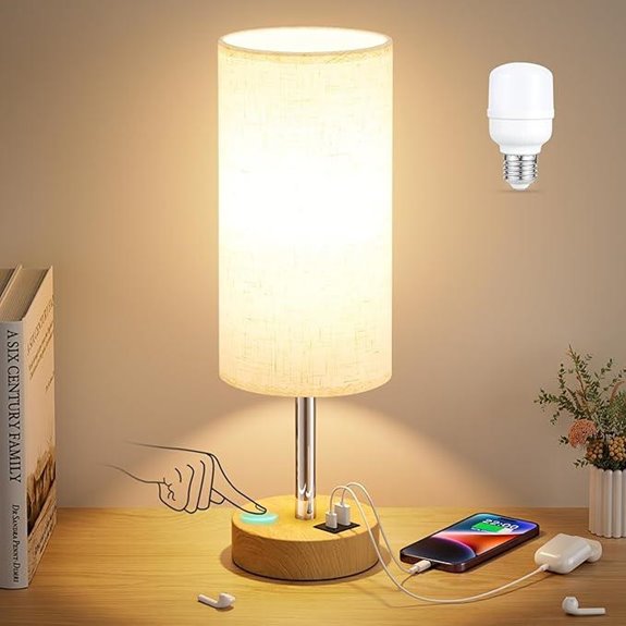 15 Best Bedside Lamps for 2026 2 dicoool 3 way dimmable lamp