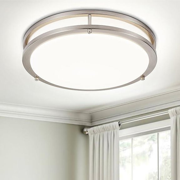 dllt 13 inch flush mount ceiling light