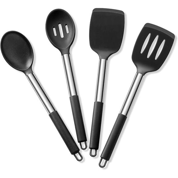 e far silicone utensils set
