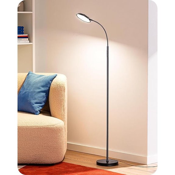 edishine led lamp with remote
