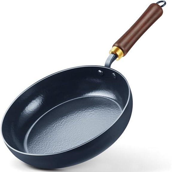 enameled carbon steel skillet