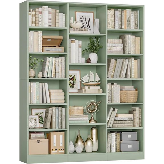 15 Best Bookshelves for Home Libraries in 2026 16 facbotall triple wide 6 tier bookshelf