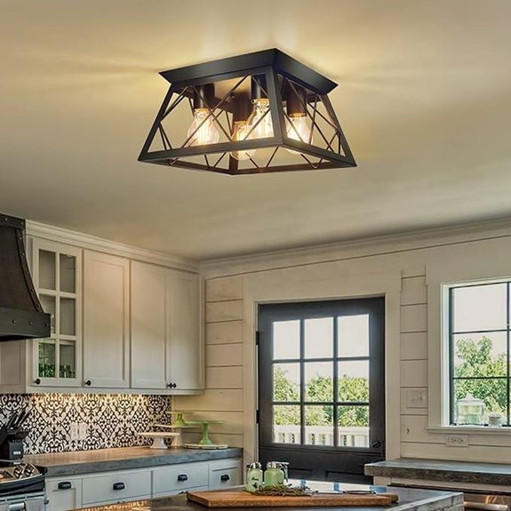 fadimikoo 4 light ceiling light