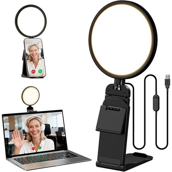 five ring light with 50 modes