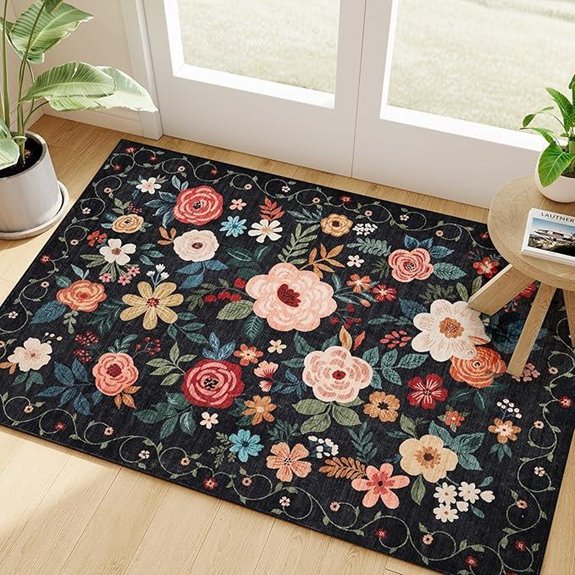 15 Best Entryway Rugs for 2026 (Welcome Guests in Style) 10 floral washable entry rug