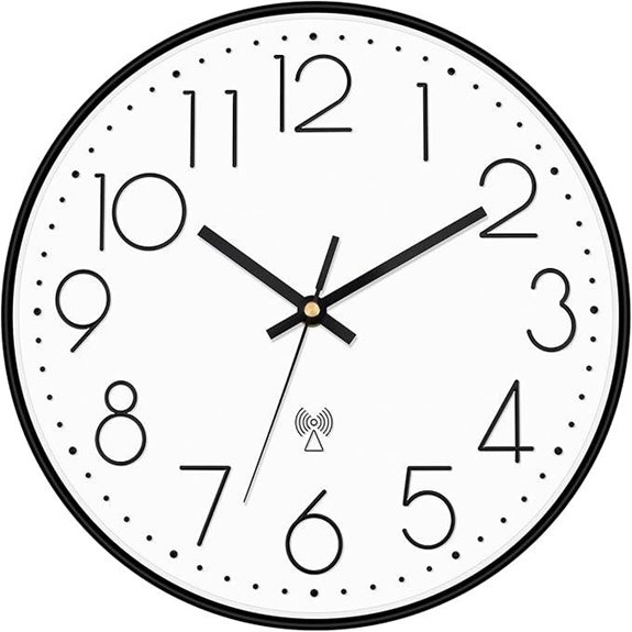 foxtop battery operated wall clock