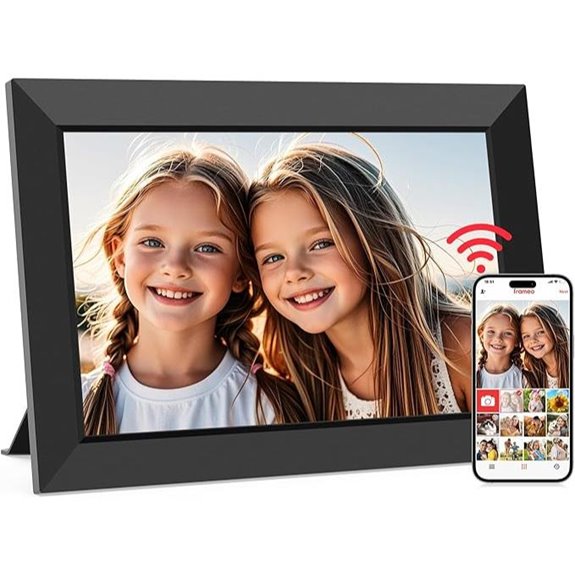 10 Best Digital Photo Frames for 2026 5 frameo 10 1 inch wifi frame 32gb