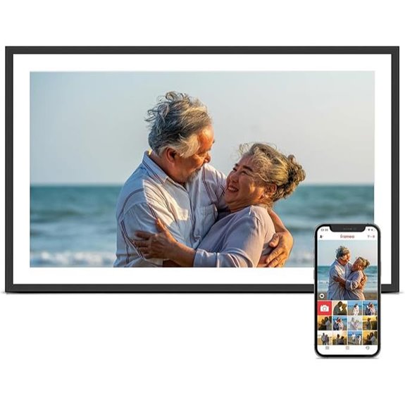 10 Best Digital Photo Frames for 2026 3 frameo 15 6 inch wifi photo frame