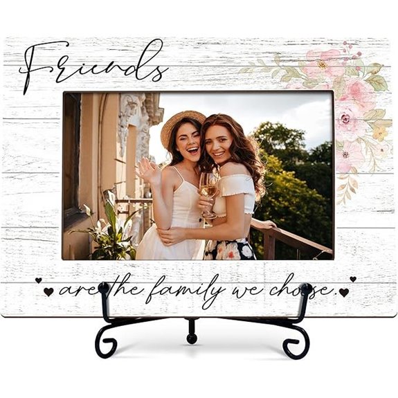 friendship wooden frame with stand