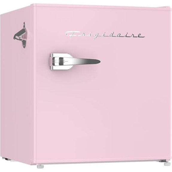frigidaire pink retro bar fridge