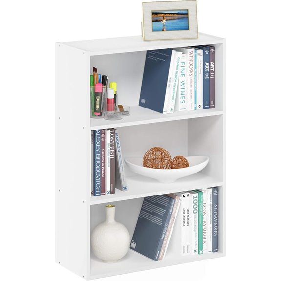 5 Best Bookcases for 2026 (Organize Your Library) 4 furinno pasir 3 tier bookshelf