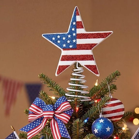 gejoy glitter star topper