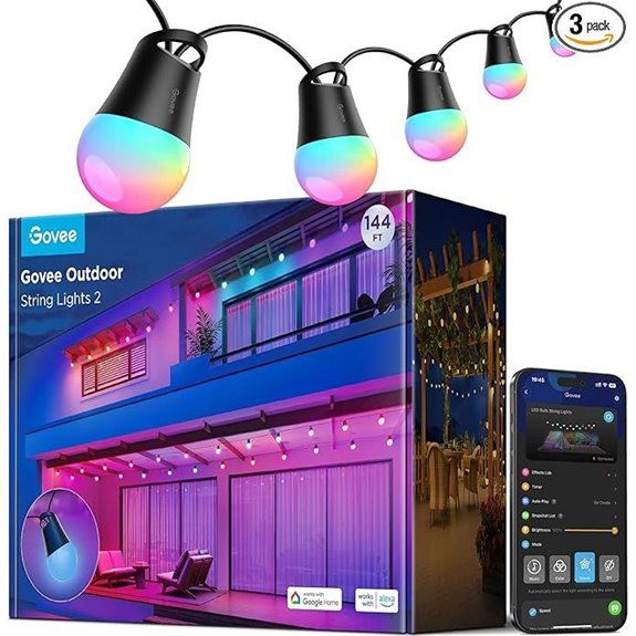 15 Best Hanging Lights for 2026 (Brighten Your Space) 13 govee outdoor string lights with alexa