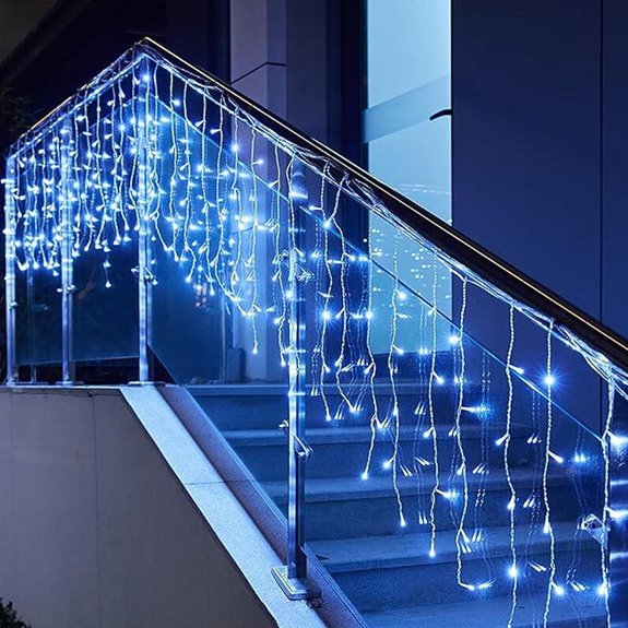 gtsyding 13ft icicle lights