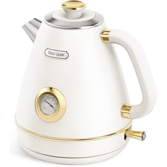 hazel quinn pearl white kettle