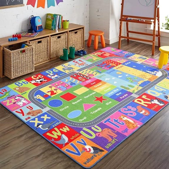 15 Best Playroom Rugs for 2026 (Soft & Stylish Picks) 11 homeroom style kids rug details