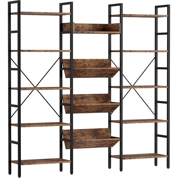 15 Best Bookshelves for Home Libraries in 2026 10 ironck 5 tier industrial bookshelf