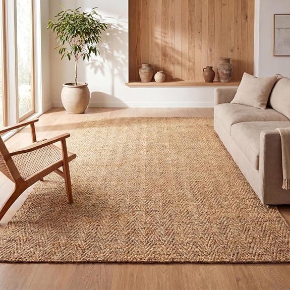 jonathan y espina jute rug 8x10