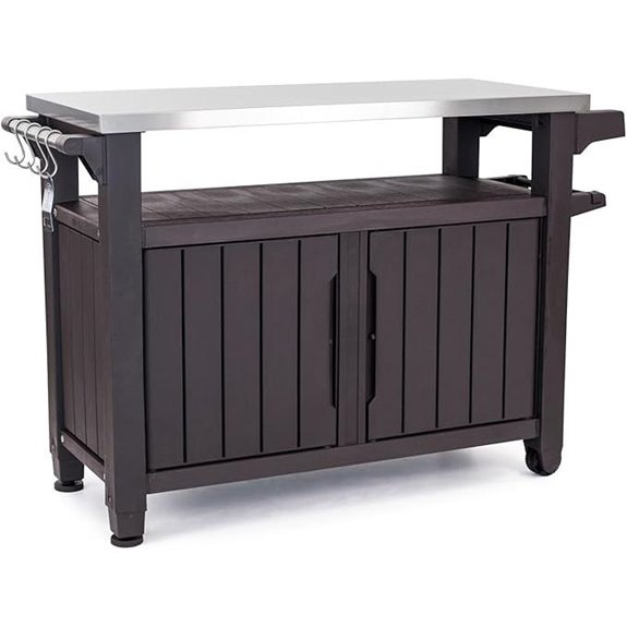 10 Best Bar Carts for 2026 5 keter outdoor rolling cart