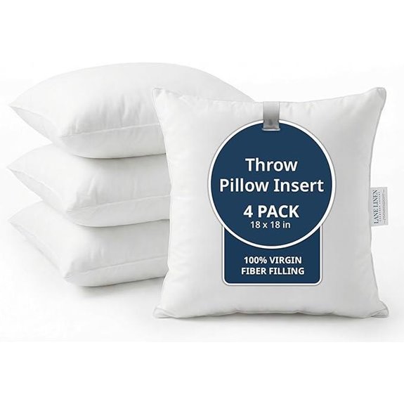 10 Best Throw Pillows for 2026 8 lane linen 4 pack pillow inserts