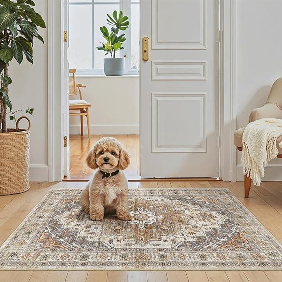 15 Best Entryway Rugs for 2026 (Welcome Guests in Style) 12 madane washable vintage rug