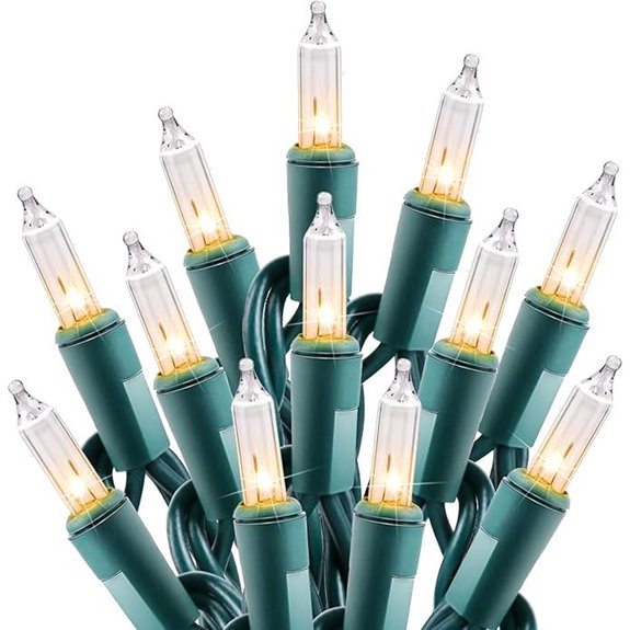 minetom clear christmas lights