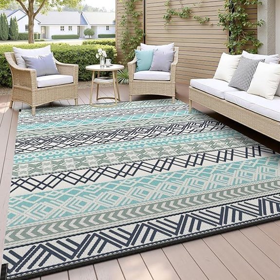 montvoo outdoor rug reversible 5x8