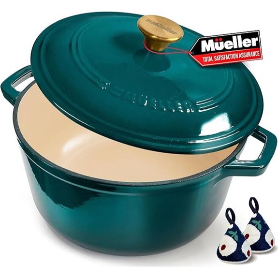 mueller 6 quart enameled dutch oven