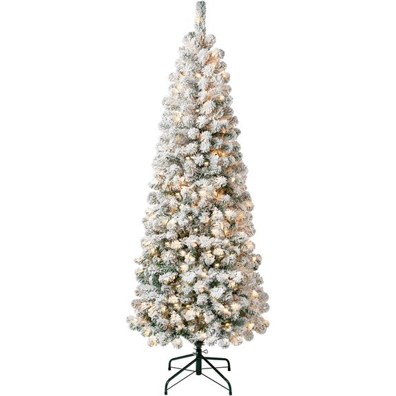 national tree company flocked christmas tree